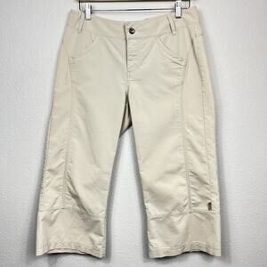 Prana Women’s Breathe Stretch‎ Capri Pants Women’s Size 8 Gorpcore Athleisure